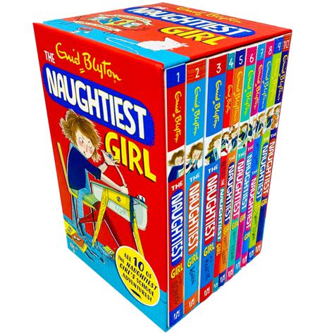 The Naughtiest Girl Complete Collection 10 Books Collection Box Set By Enid Blyton The Book Bundle