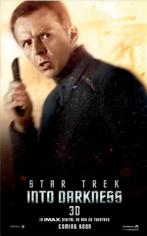 Star Trek Into Darkness Scotty Poster 2 The Spoilist