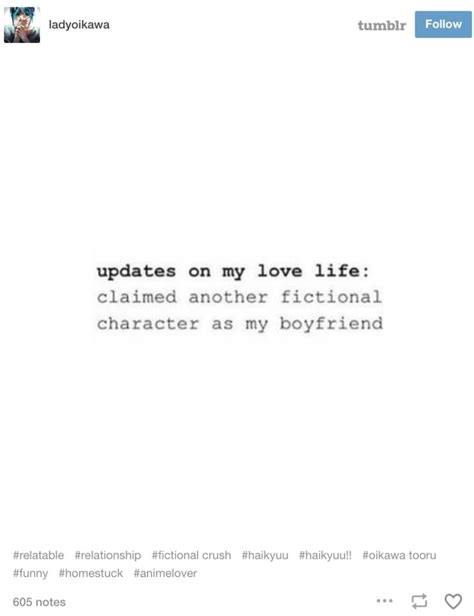 Tumblr Posts For Anyone Who Loves Fictional Characters More Than Real People Fictional