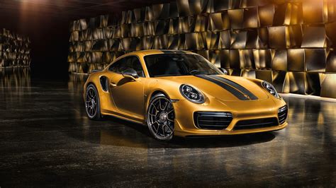 2017 Porsche 911 Turbo S Exclusive Series 4k Wallpapers Hd Wallpapers