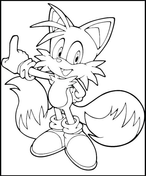 Miles tails prower/ sonic series (c) sega, sonic team. Sonic And Tails Coloring Pages at GetColorings.com | Free ...