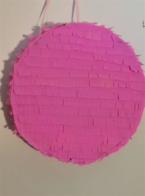 Custom Pinata for Thematic Party 13 Round Solid Color Pinata Custom