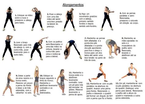 Alongamentos Exercícios Para Aumentar A Flexibilidade Muscular Que