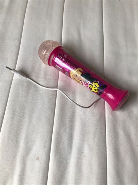 Barbie Singing Star Microphone Built In Music Ipod Mp3 Connect Rare Ebay