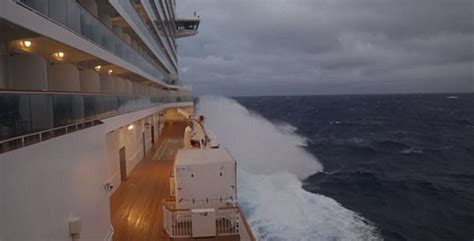 Horrifying Moments For Passengers Stuck On Cruise In Storm Videos Photos