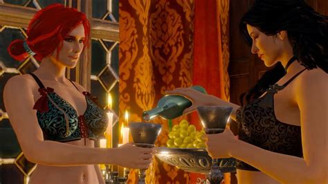 The Witcher 3 Threesome Scene Youtube