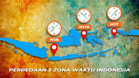 Mengenal Perbedaan Waktu Indonesia WIB WITA Dan WIT YouTube