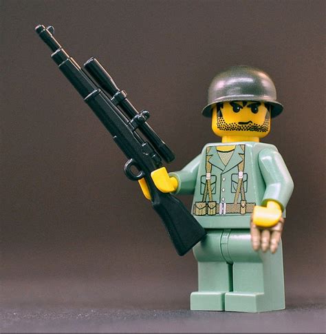 Brickarms Us M1903 Usmc Sniper Rifle Ww1 Ww2 Lego Minifigure Weapon