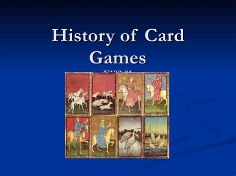 Read on to see where they originated from and when. History Of Card Games