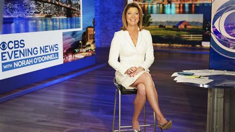 Norah Odonnell Takes Over As Anchor On Cbs Evening News