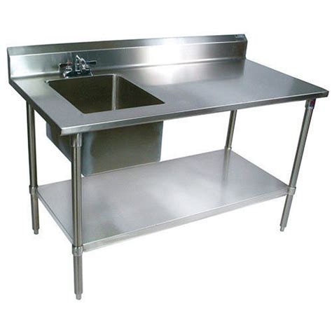 Find the right size that fits within the space you have in your kitchen. Single Bowl Table Stainless Steel Sink, Rectangular | ID: 10447337448