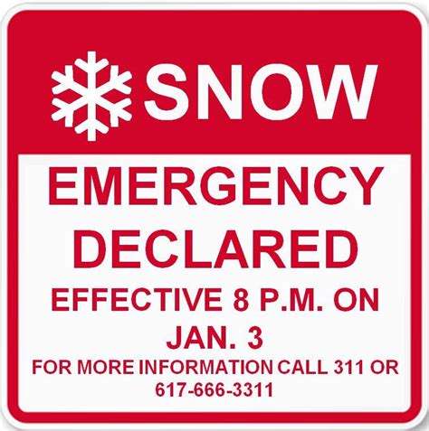 a snow emergency has been declared in city of somerville facebook