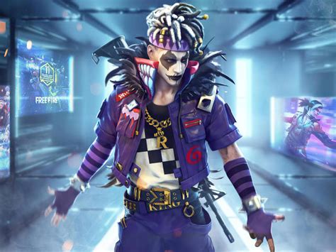 Freetoedit freefire free fire avatar skin payaso clown. Garena Free Fire Joker Wallpaper, HD Games 4K Wallpapers ...