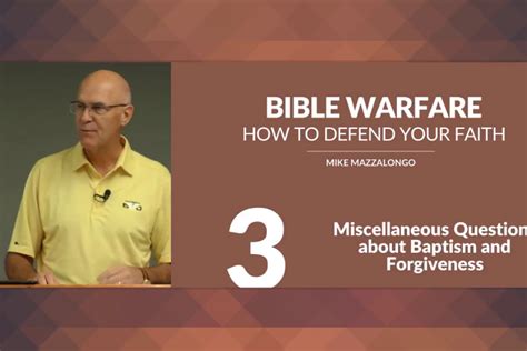 Bible Warfare How To Defend Your Faith Front Royal Church Of Christ