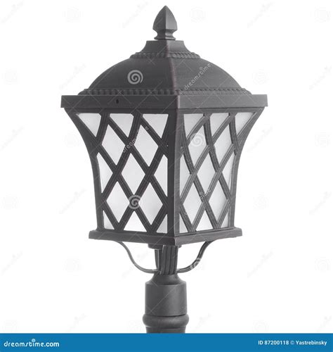Street Lamp Isolated Stock Photo Image Of Road Antique 87200118