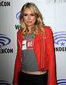 SARAH CARTER at Falling Skies Press Line at Wondercon in Anaheim ...