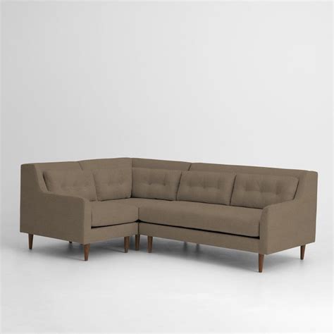 Henry sectional set 1 chunky basketweave corner 1 right loveseat 1 left. West Elm Crosby Sectional in Saddle Faux Suede | 3 piece ...