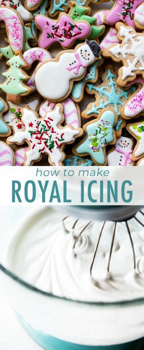 I didn't use it for gingerbread houses though; How to make royal icing with meringue powder on sallysbakingaddiction.com | Cookie icing recipe ...