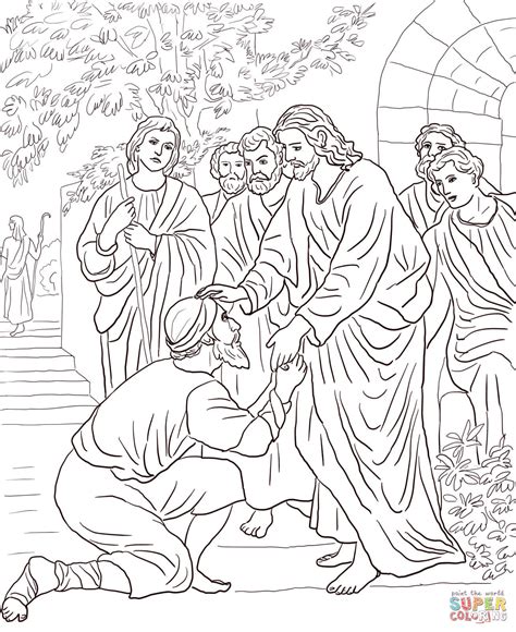 15 Jesus Heals A Crippled Woman On The Sabbath Coloring Page Top Free
