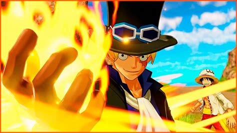 Sabo Protects Luffy One Piece World Seeker Game Youtube