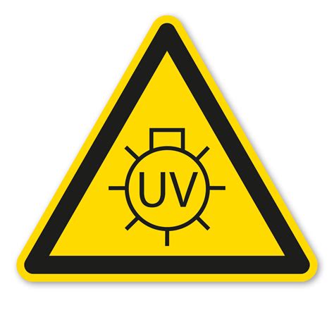 Warnzeichen Warnung Vor Uv Strahlung War Onk Shop