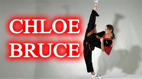 Боевая красавица Хлоя Брюс Fighting beauty Chloe Bruce YouTube