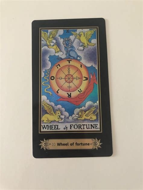 The Wheel Of Fortune Tarot Card Meaning 10th Major Arcana