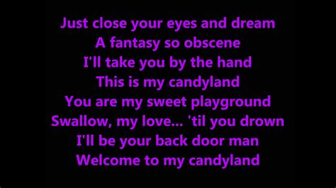 Blood On The Dance Floor Candyland Lyrics Youtube