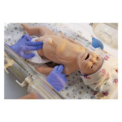 Charlie Neonatal Resuscitation Simulator With Interactive Ecg