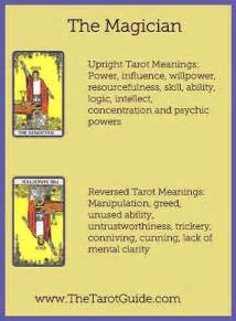 °1•i The Magician Tarot Flashcards Card Upright And Reversed Meaning
