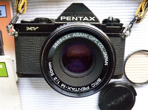 Pentax Mv 35mm Film Slr Camera W 50mm F2 Pentax Lens Saanich Victoria