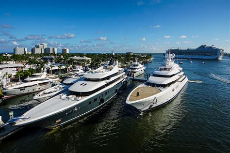 Fort Lauderdale International Boat Show Luxury Yachts Boats Fort