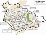 Mapas Detallados de Bérgamo para Descargar Gratis e Imprimir