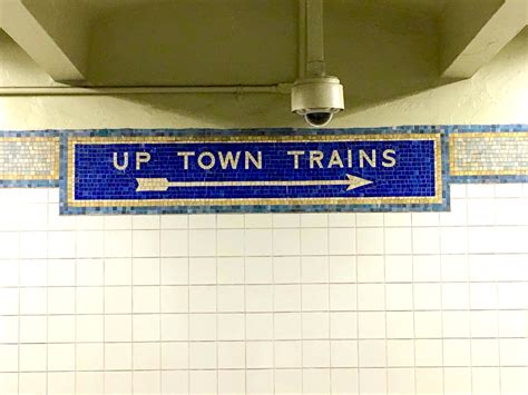 The Old School Subway Signs At Chambers Street — Ephemeral New York