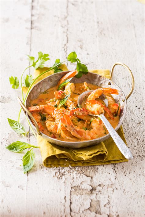 Wok crevettes recette thaï