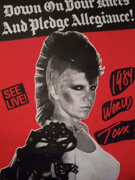 Wendy O. Williams - The Plasmatics | Poster boys, Post punk, Concert