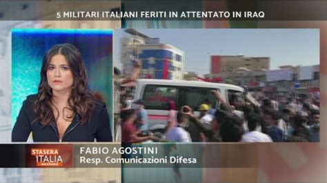 5 Militari Italiani Feriti In Attenato In Iraq Stasera Italia Video