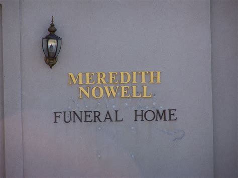 Meredith Nowell Funeral Home