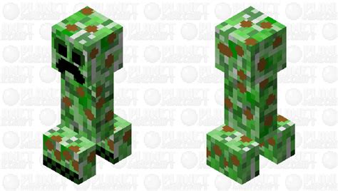 Sad Pickle Creeper Minecraft Mob Skin