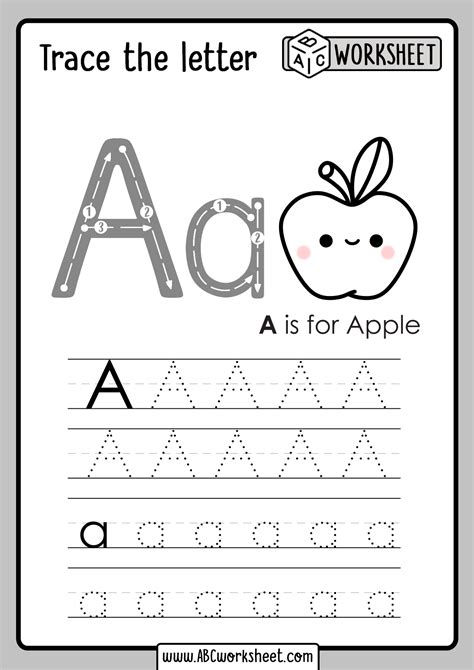 In order to become fluent in either, it's important that children start learning their abcs early enough to. Alphabet Letters Tracing Worksheets