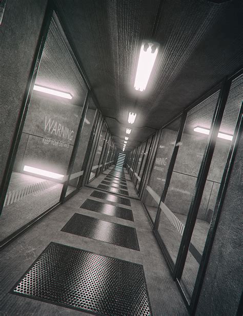 Modern Jail Corridor Daz 3d