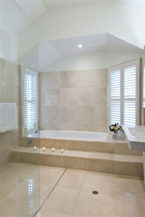 Yes, the bathtub step is safe to use inside or outside of the tub. bathroom-built-in-hob-bath-design.jpg (602×899) | Bathroom ...