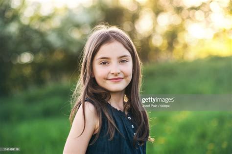 Portrait Of Young Girl High Res Stock Photo Getty Images