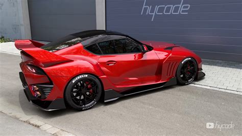 Toyota Supra Mk5 Custom Wide Body Kit By Hycade Buy With Delivery