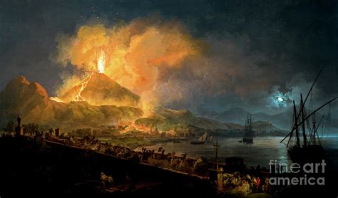 the eruption of mount vesuvius 1777 photograph by pierre jacques volaire pixels