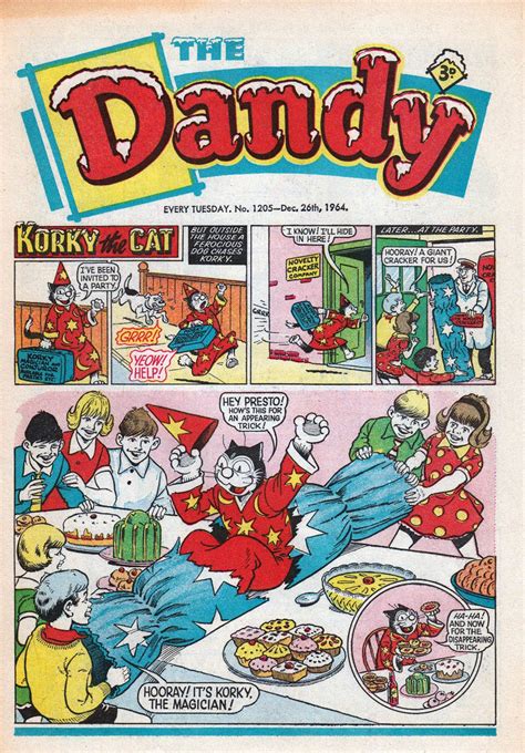 Blimey The Blog Of British Comics Christmas Comics The Dandy 1964