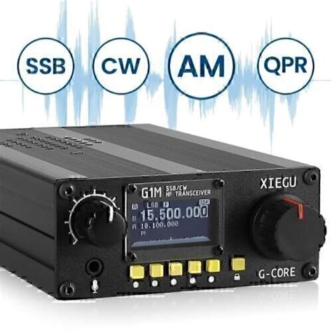 G1m Hf 4 Band Sdr Transceiver Portable Qrp 5w 05 30mhz Ssb Cw Am