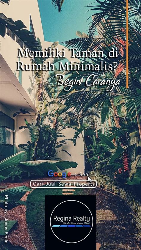 Memiliki Taman Di Area Rumah Tentunya Menjadi Hal Yang Diinginkan