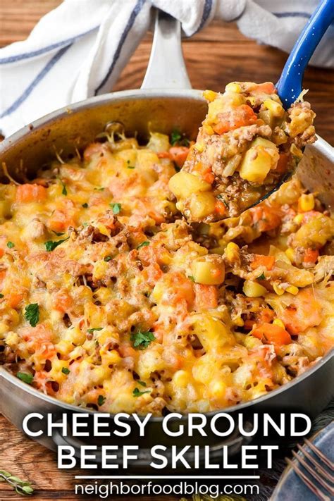 Skillet Recipes With Ground Beef And Potatoes Recipes Bro