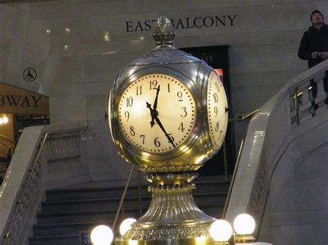 Clock At Grand Central Terminal New York Grand Central Terminal